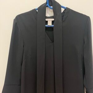 H&M Black Mini Dress gently worn Two side